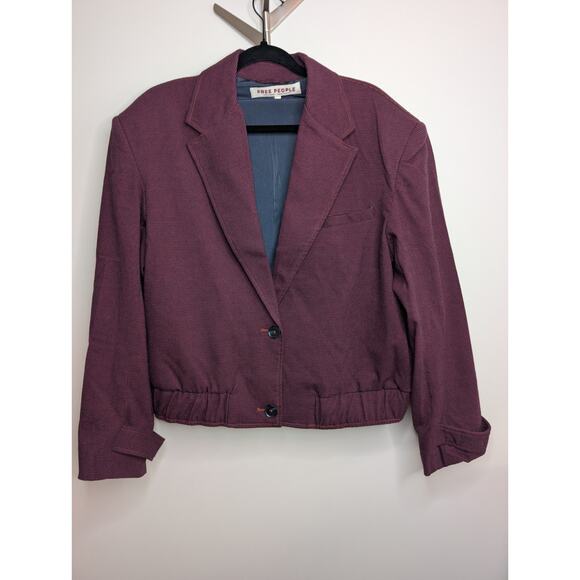 Free People Agnes Jacket Cropped Size Medium - Picture 3 of 13